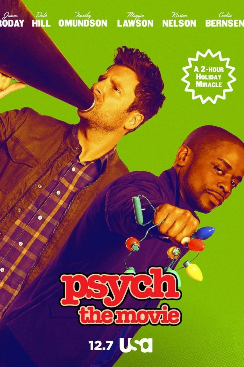 Psych: The Movie Póster