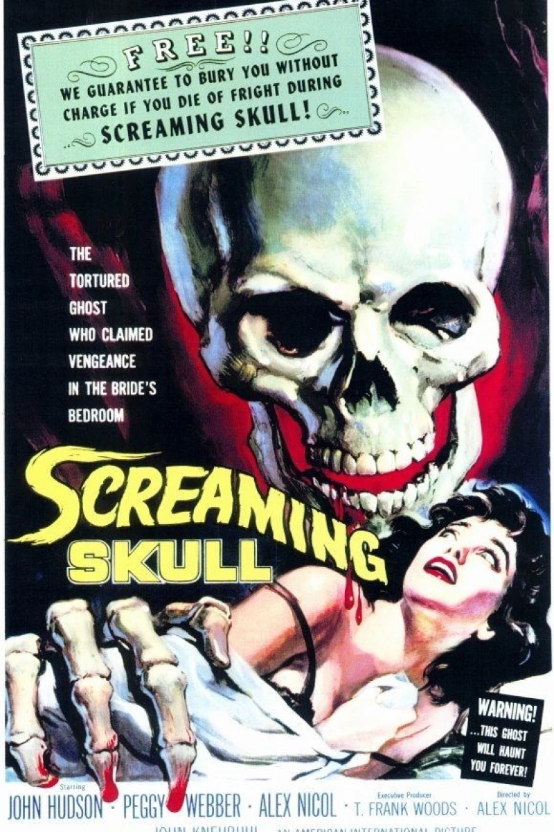 The Screaming Skull Póster